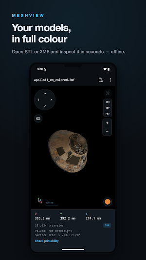 3MF & STL Viewer — MeshView Screenshot 0