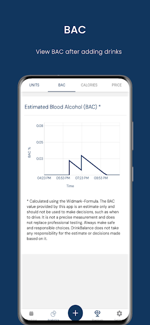 DrinkPal: Alcohol Unit Tracker Screenshot 3