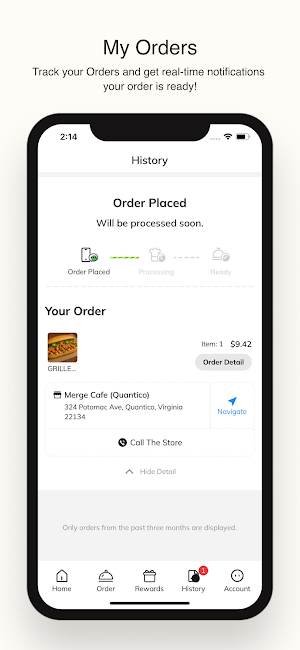 Merge Cafe VA Screenshot 2