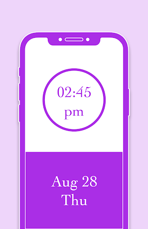 Color Clock Live Wallpaper Screenshot 3