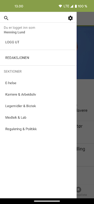 MedWatch Norge Screenshot 1