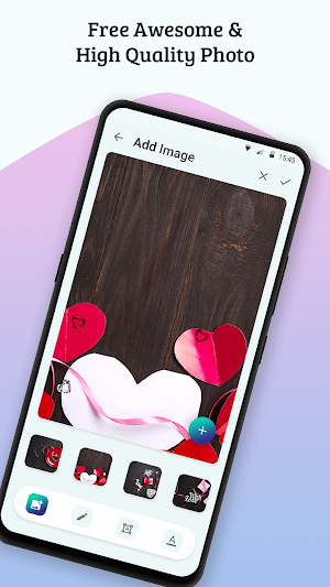 Write German Text on photo Screenshot 2