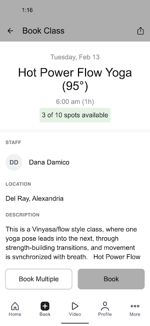 Mind The Mat Pilates & Yoga Screenshot 2