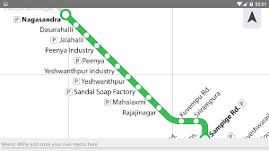 BANGALORE METRO TOURIST MAP Screenshot 3