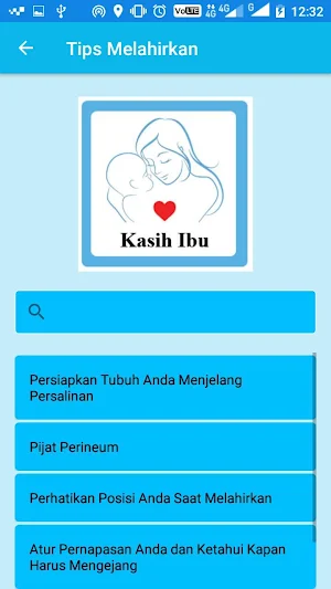Kasih Ibu Method SAW Screenshot 3
