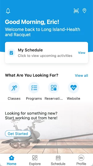 Long Island Health and Racquet Screenshot 0