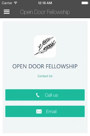 Open Door Fellowship - Kouts Screenshot 0