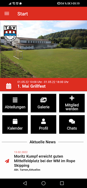 TSV 1875 Höchst i. Odw. Screenshot 0
