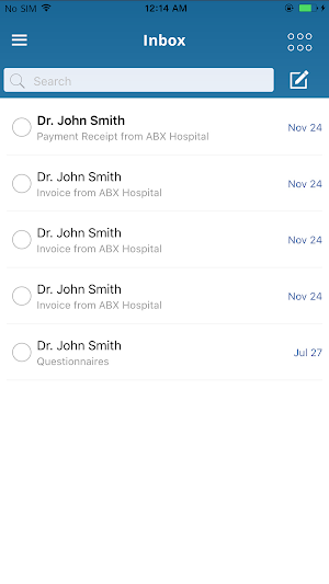 DOC-AID PHR Screenshot 3