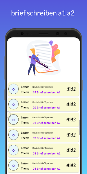 brief schreiben a1 a2 Screenshot 2