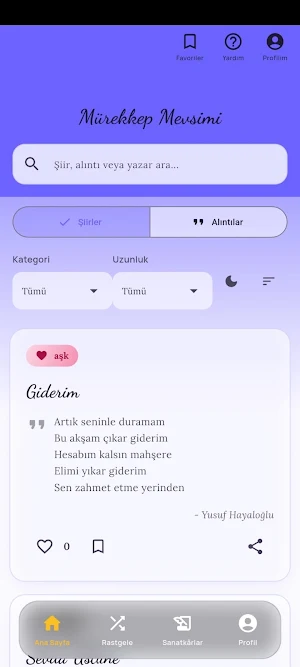 Mürekkep Mevsimi Screenshot 0