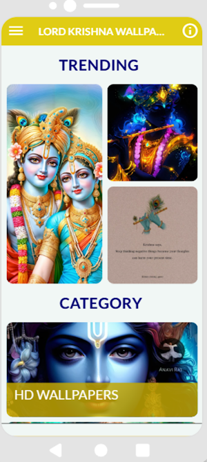Lord Krishna Wallpapers Screenshot 0