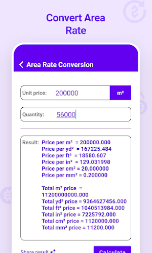 Rate Conversion Screenshot 1