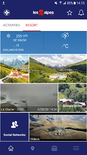 Les 2 Alpes ❄ - Ski, webcams, weather, snow Screenshot 3