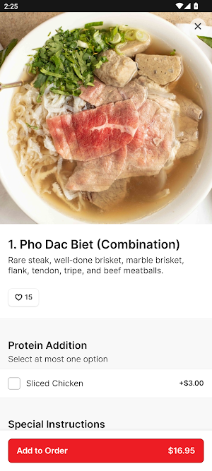 Pho 78 Vietnamese Restaurant Screenshot 2
