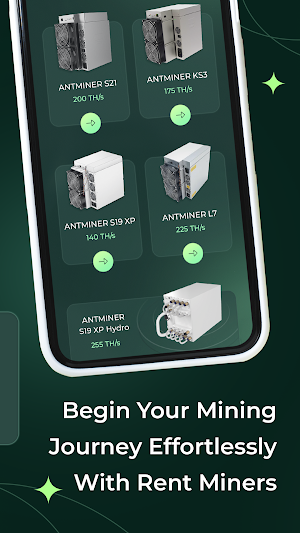 Rent Miners : Mining Farm Screenshot 2