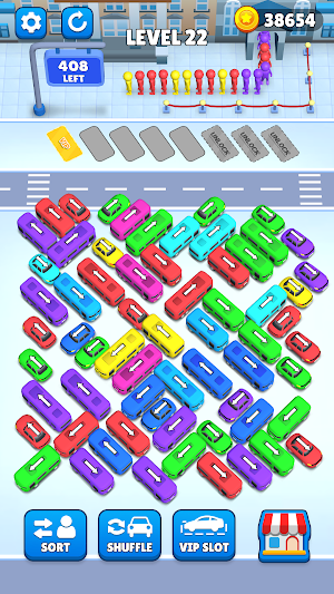 Bus Sort 3D: Station Jam Screenshot 1