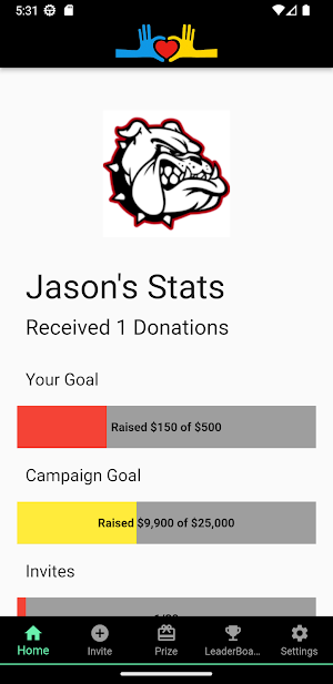 Donate2Support Screenshot 0