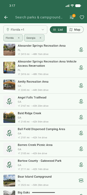 ParkFinder Screenshot 0