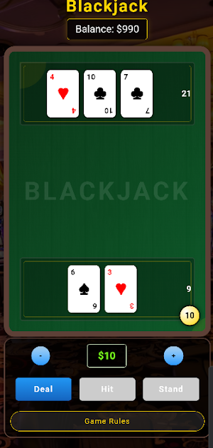 MAGA Blackjack Screenshot 1