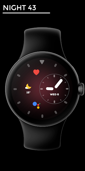 Night 43 - watch face Screenshot 0