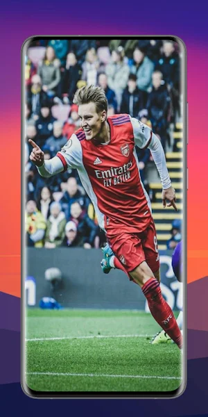 Martin Odegaard 4K Wallpaper Screenshot 2