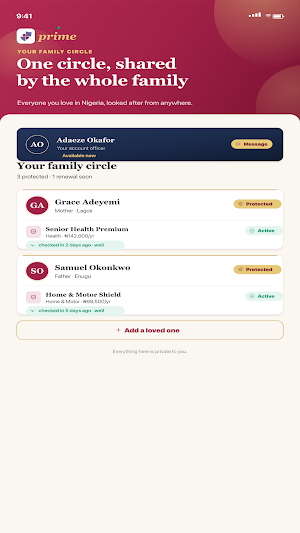 My Insure Bank Prime Screenshot 1