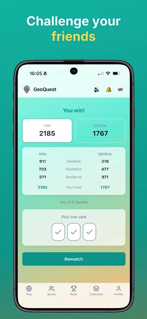 GeoQuest: World Geography Quiz Screenshot 2