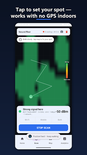 Signal Atlas: WiFi Heatmap Screenshot 3