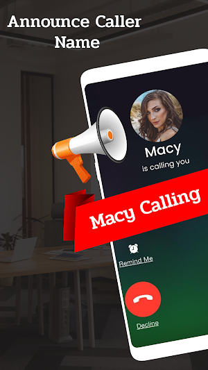 Caller Name Speaker: ID Caller Screenshot 1