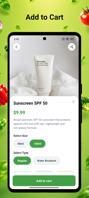 Exicube Grocery Screenshot 1