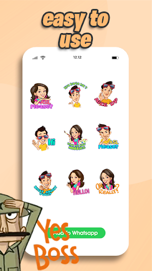 Hindi Bollywood Stickers Screenshot 2
