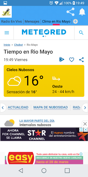 Fm identidad 102.7 MHz Screenshot 3