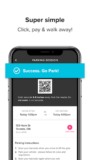 HonkMobile: Find & Pay for Parking Screenshot 3