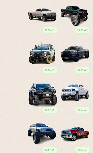 Pickup Truck Stickers Screenshot 2