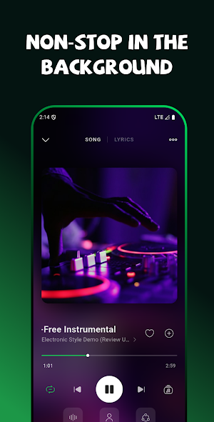 Hic Music - Offline Player Screenshot 1