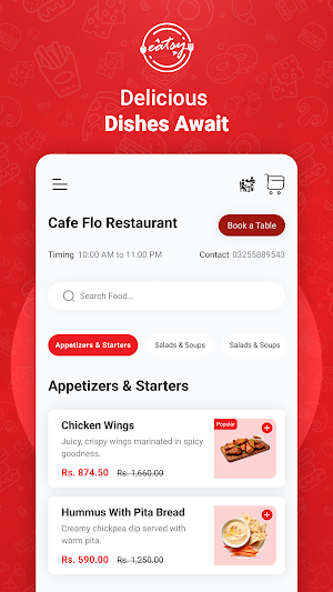 Eatsy Dine & Reserve Screenshot 2