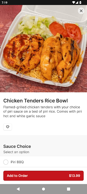 Firebird Piri Piri Grill Screenshot 3