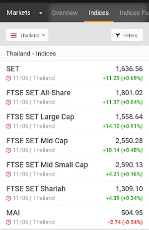 Thailand Stock Market Live screenshot 3