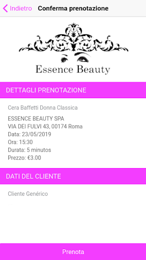 Essence Beauty SPA LTD Screenshot 2