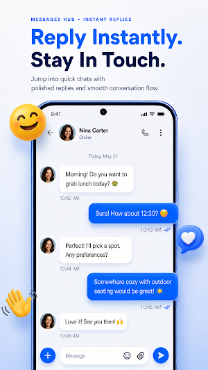 Messages: Text Messenger Home Screenshot 1