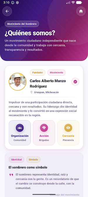 Movimiento del Sombrero Screenshot 2
