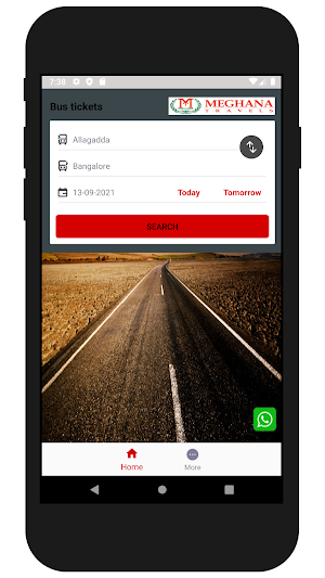 Meghana Travels Screenshot 1