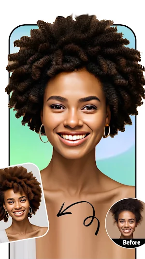 Hair look- AI Hairstyle try on Screenshot 2