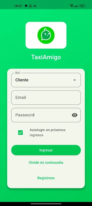 TaxiAmigo: Taxi y Delivery Screenshot 1