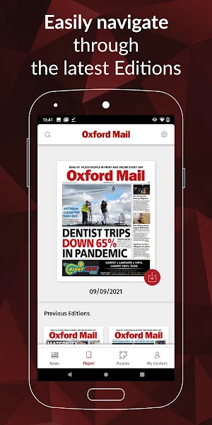 Oxford Mail Screenshot 1