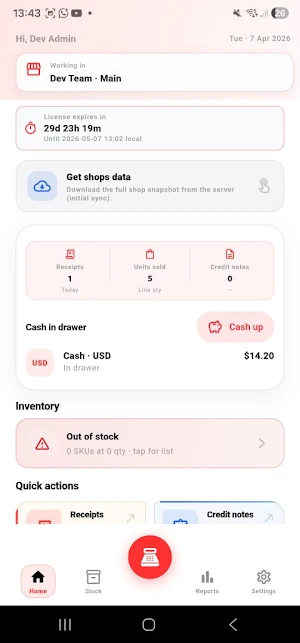 Thengisa POS Screenshot 3