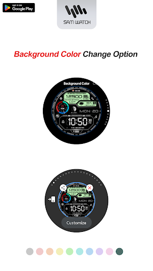 SamWatch Nova Glow 2 Screenshot 3