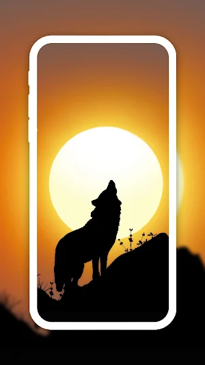 Howling Werewolf Wallpaper Screenshot 0