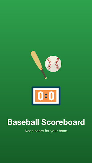 Baseball Scoreboard Screenshot 0